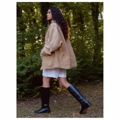 Hot Socque Paris Bottes Dune High | Noir