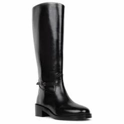 Bobbies Bottes Robbie Cuir | Noir Hot