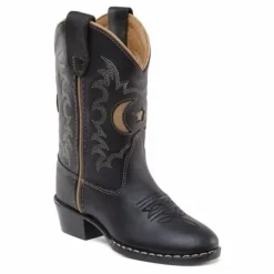 Discount Bootstock Bottes Santiags Mars | Noir