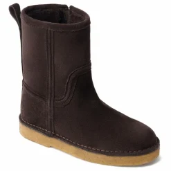 New Soeur Bottes Texas Croûte de Cuir | Marron