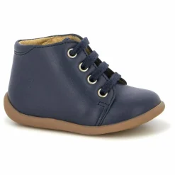 Pom d'Api Bottines à lacets Stand Up | Bleu marine