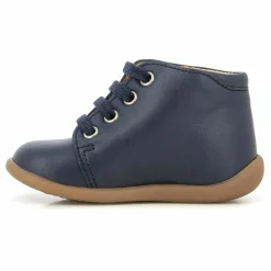 Pom d'Api Bottines à lacets Stand Up | Bleu marine