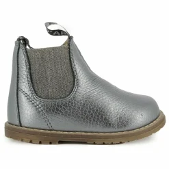 Enfant Pom d'Api Bottines Bob Jod Zip Cuir Grainé |