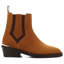 Femme Socque Paris Boots, Bottes|Bottines Clyde Daim |