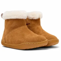 Enfant Camper Boots, Bottes|Boots, Bottes|Bottines Fourrées Unies Peu |