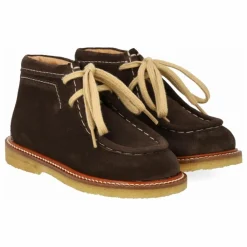 Outlet Angulus Bottines Lacets | Marron