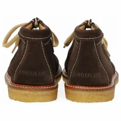 Outlet Angulus Bottines Lacets | Marron