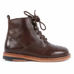 Online Young Soles Bottines Lacets Buster | Marron