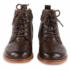 Online Young Soles Bottines Lacets Buster | Marron