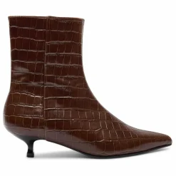 Femme Augusta Bottines Paula Effet Crocodile |