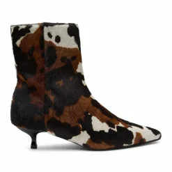 Sale Augusta Bottines Paula Poils de Veau | Marron