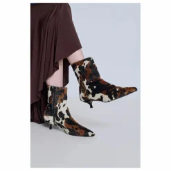 Sale Augusta Bottines Paula Poils de Veau | Marron