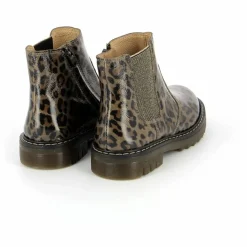 Pom d'Api Bottines Sid Jodzip Leopard | Brun Best