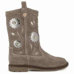 Enfant Pom d'Api Boots, Bottes|Bottines Sister Wendy Flo Velours |