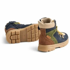 Hot Wheat Bottines Tini Sport Tex Suède | Bleu marine