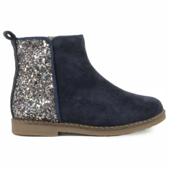 Enfant Pom d'Api Bottines Trip Back Velours Glitter |