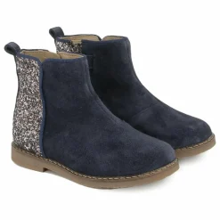Enfant Pom d'Api Bottines Trip Back Velours Glitter |
