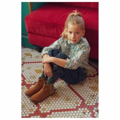 Enfant Pom d'Api Boots, Bottes|Bottines Trip Back Velours Léopard |