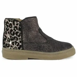 Enfant Pom d'Api Bottines Trix Back Velours |