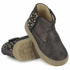 Enfant Pom d'Api Bottines Trix Back Velours |