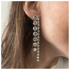 Perrine Taverniti Boucles d'Oreilles Asymétriques Alma | Argenté Discount