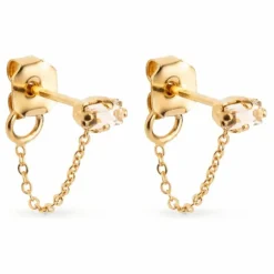 New April Please Boucles d'Oreilles Blaise | Champagne