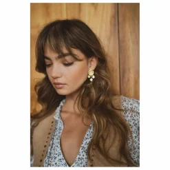 Discount Anni Lu Boucles d'Oreilles Dream Catcher | Doré