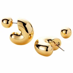 Jenny Bird Boucles d'Oreilles Medium Tome | Doré