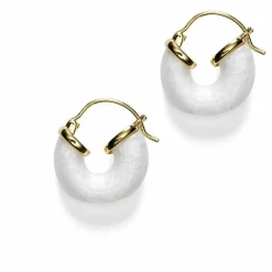 New Anni Lu Boucles d'Oreilles Petit Swell | Blanc