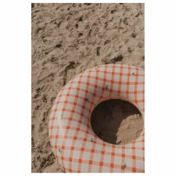 garbo&friends Bouée gonflable Gingham Sorrel | Rouge