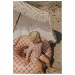 garbo&friends Bouée gonflable Gingham Sorrel | Rouge