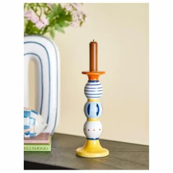 Bloomingville Vases, Objets Déco|Bougeoir en grès Kairi |