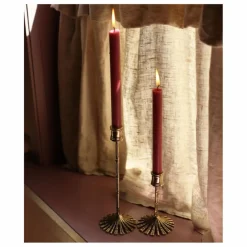 Doing Goods Bougeoir en laiton Bamboo | Doré Discount