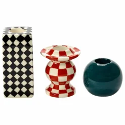 Clearance Serax Bougeoirs, Wouter & Hendrix - Set de 3 Multicolore