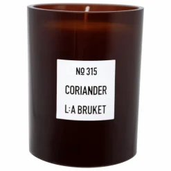 Homme L:A BRUKET Bougie parfumée Coriander - 260g |