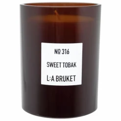 Clearance L:A BRUKET Bougie parfumée Sweet Tobak - 260g | Non teinté