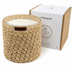 Homme Côté Bougie Bougies, Senteurs|Bougies, Senteurs|Bougie Raphia Zina - Oriental