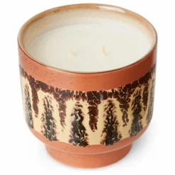 New HKliving Bougie 70s ceramics Kyoto | Marron