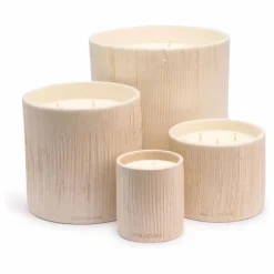 Discount Côté Bougie Bougie Striée - Mon Bel Oranger Non teinté