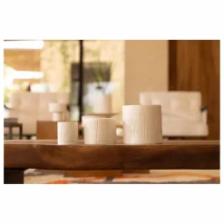 Côté Bougie Bougie Striée - Mon Bel Oranger Non teinté Discount