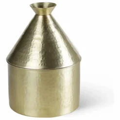 Homme Côté Bougie Bougie Tajine Maillechort - Forêt de Sapin