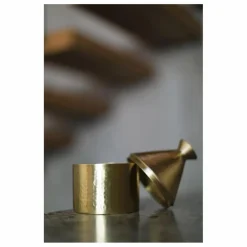 Homme Côté Bougie Bougie Tajine Maillechort - Forêt de Sapin