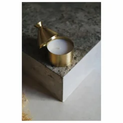 Homme Côté Bougie Bougie Tajine Maillechort - Forêt de Sapin