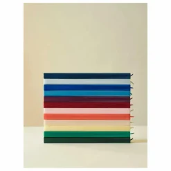 Clearance Hay Bougies carrées - Set de 4 | Rouge