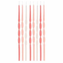 Meri Meri Bougies d'anniversaire - x Liberty - Set de 16 Rose Best