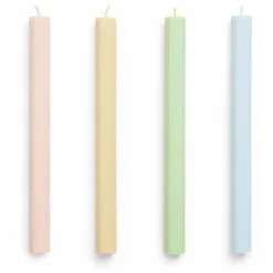 Hay Bougies Hexagon Fresh - Set de 4 Multicolore Best