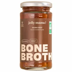 Jolly Mama Compléments Alimentaires|Bouillon d'os de bœuf - 6 bouillons de 240 ml
