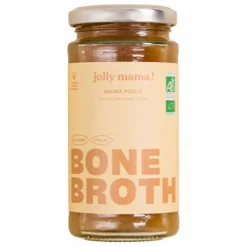 Jolly Mama Bouillon d'os de poule Mama Poule - 6 bouillons de 240 ml