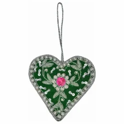 Enfant Rice Décoration De Fête|Boule de Noël Cœur |