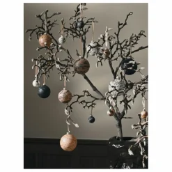 Ferm Living Boule de Noël effet marbré - Set de 4 Multicolore Best